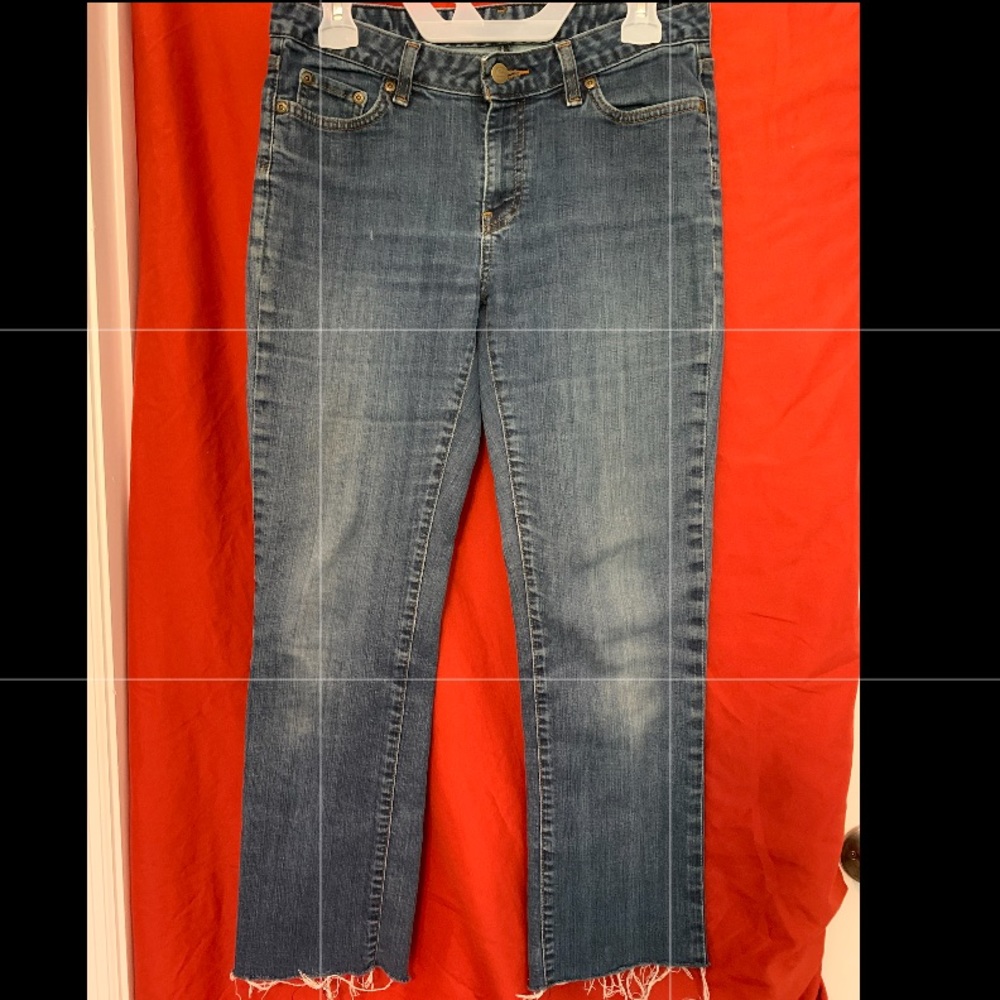Boston Proper cropped jeans
